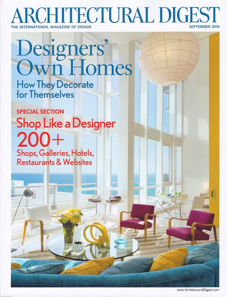 Architectural Digest Arthur Dunnam for Jed Johnson Studio
